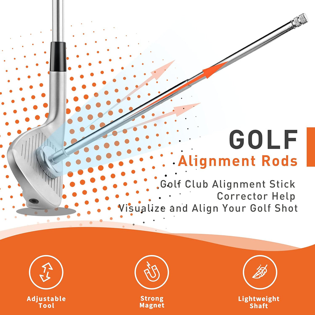 Golf Alignment Rods - Enhance Your Swing with Precision Alignment Aids for Perfect Shots