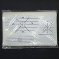 150PCS Golf Club Impact Tape Stickers - Perfect for Driver, Woods, Irons & Putter Training Aids to Enhance Your Swing Practice