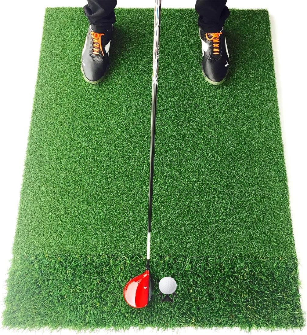 Premium Plastic Golf Tees for Indoor and Outdoor Use - Black Simulator Tees