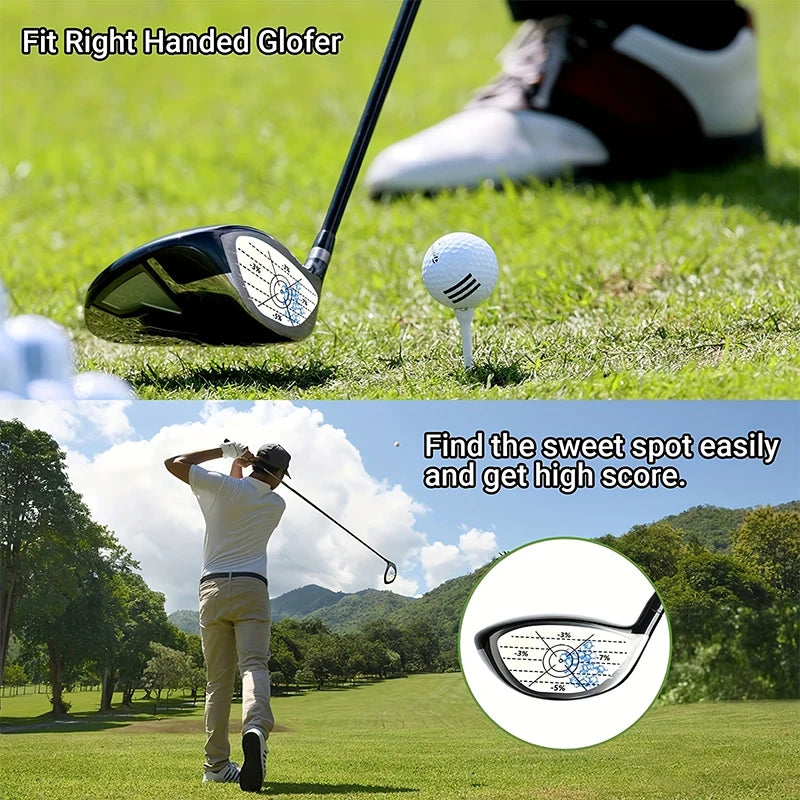 150PCS Golf Club Impact Tape Stickers - Perfect for Driver, Woods, Irons & Putter Training Aids to Enhance Your Swing Practice