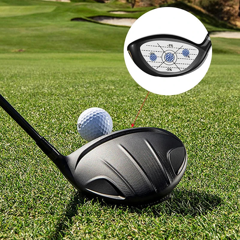 150PCS Golf Club Impact Tape Stickers - Perfect for Driver, Woods, Irons & Putter Training Aids to Enhance Your Swing Practice