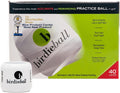 Practice Golf Balls (12 Pack) – the Original Premium Limited Flight Practice Ball, Patented Realistic True Spin & Feel, Practice Full Swings in 40 Yards, Home/Indoor/Backyard Training