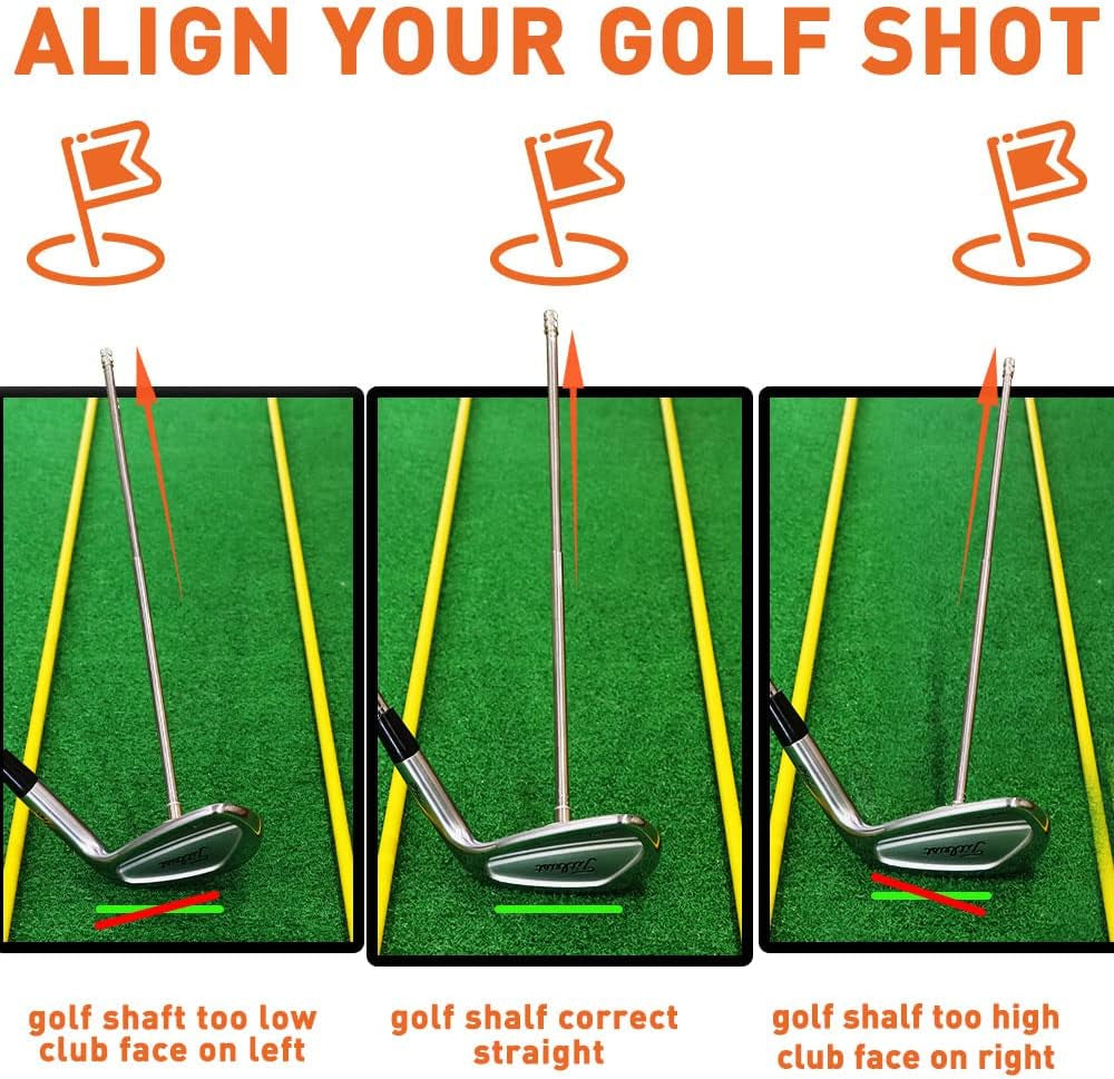 Golf Alignment Rods - Enhance Your Swing with Precision Alignment Aids for Perfect Shots